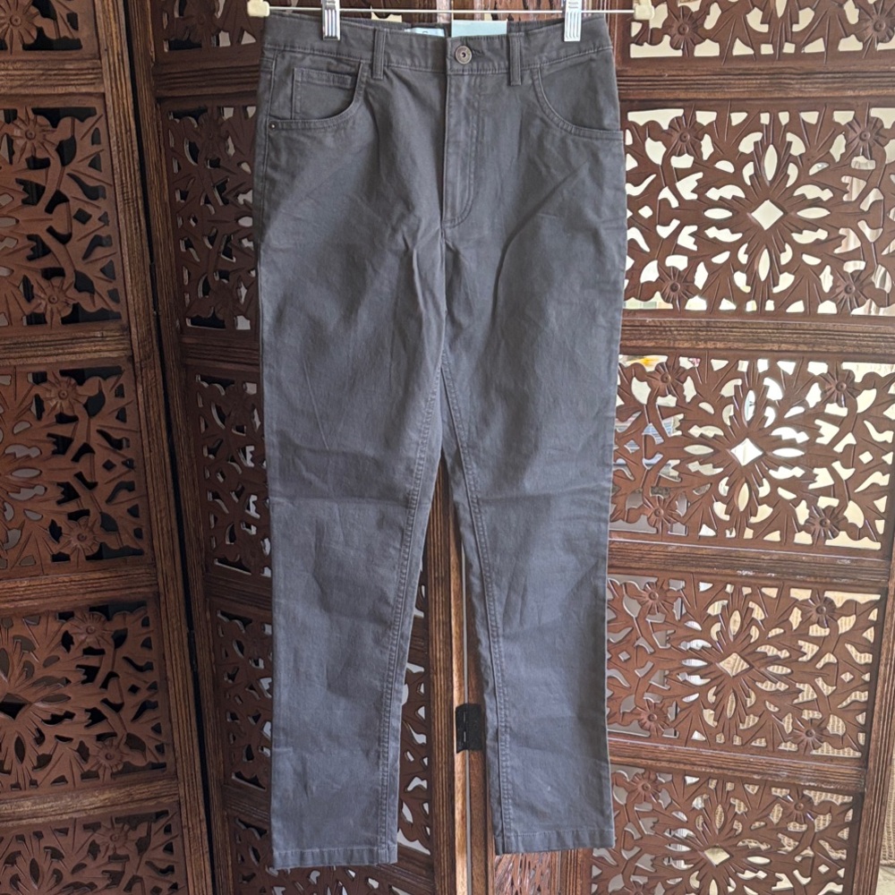 Kids Charcoal Formal Trousers